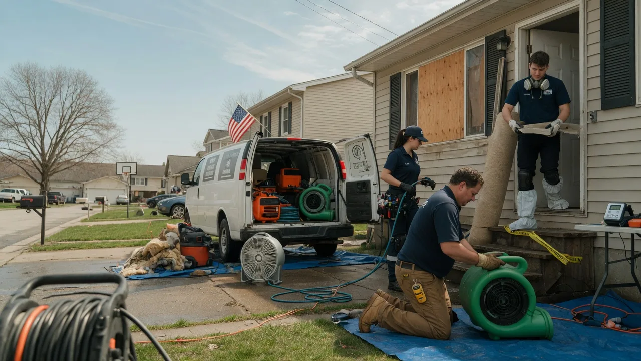 Water Damage Restoration in Hobart, IN near me